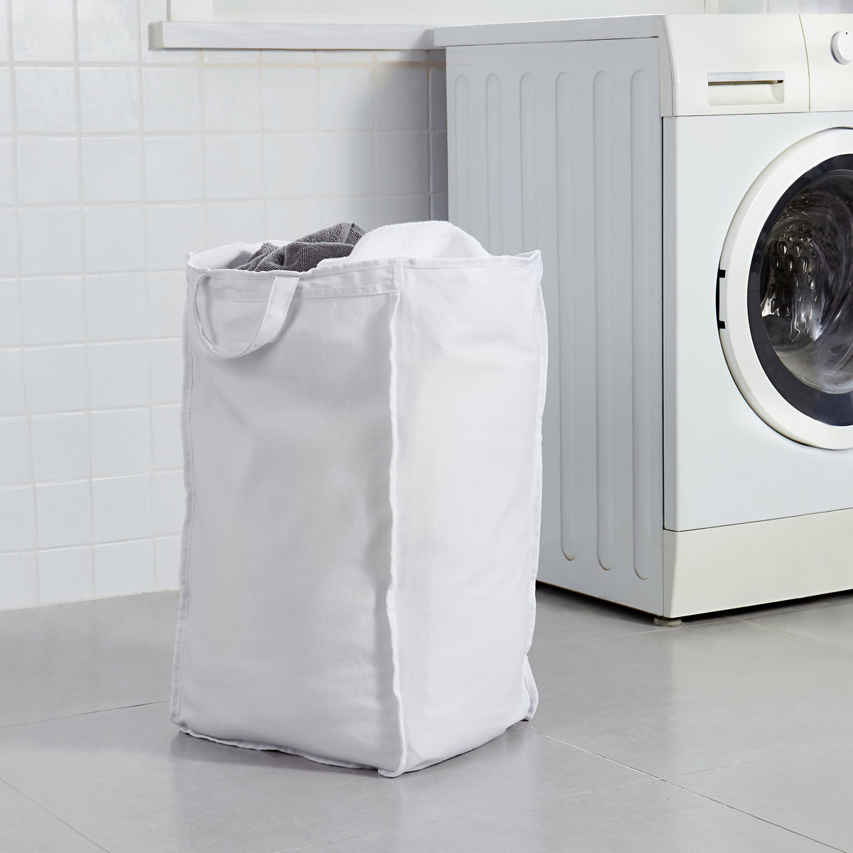 Suprima Fabric Laundry Bag with Handles